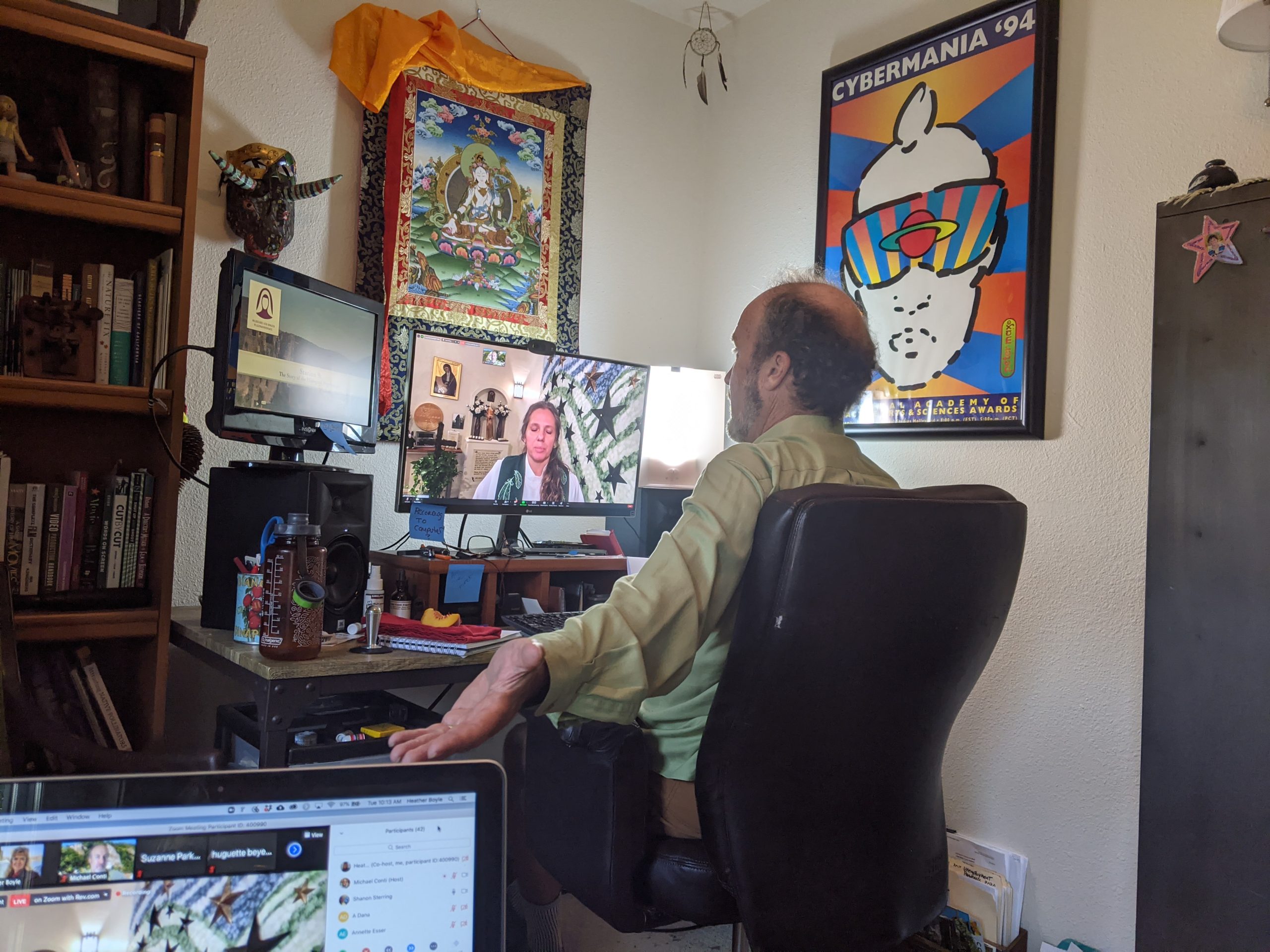 Asking a question is hard in live virtual events